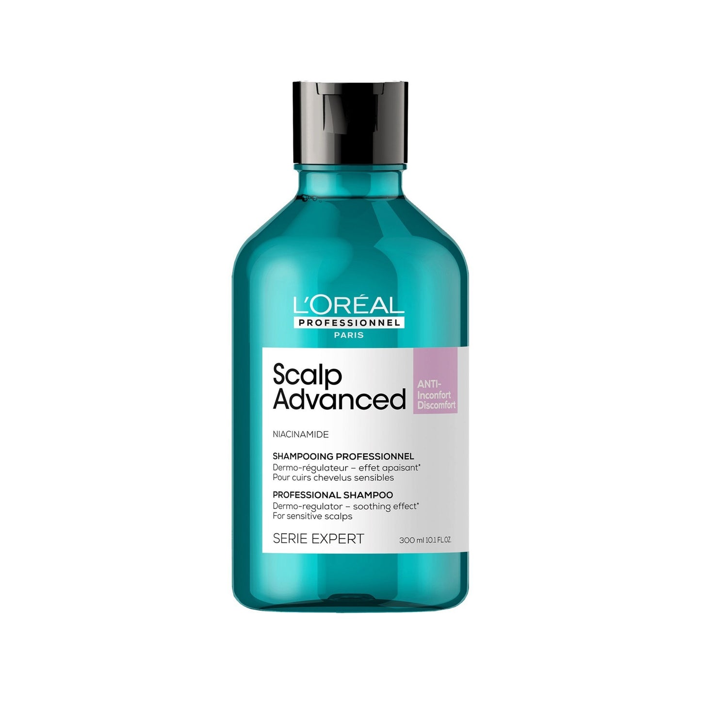 L'Oréal Professionnel Serie Expert Scalp Advanced Anti-Discomfort Shampoo.