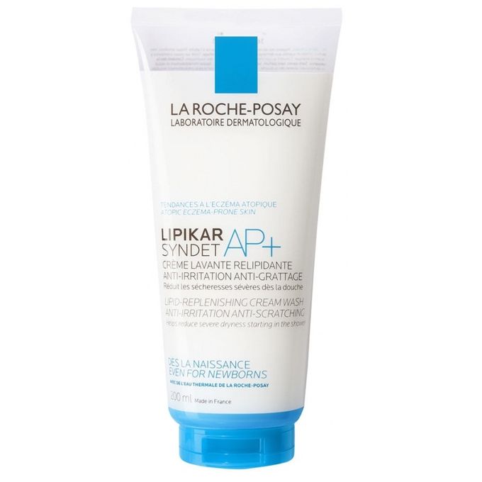 La Roche Posay Lipikar Syndet AP+ Cream Wash Anti-Irritation Anti-Scratching 200 Ml