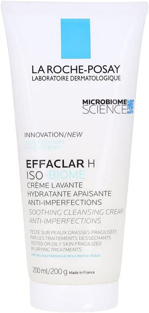 La Roche Posay Effaclar h iso biome soothing cleansing cream 200ml
