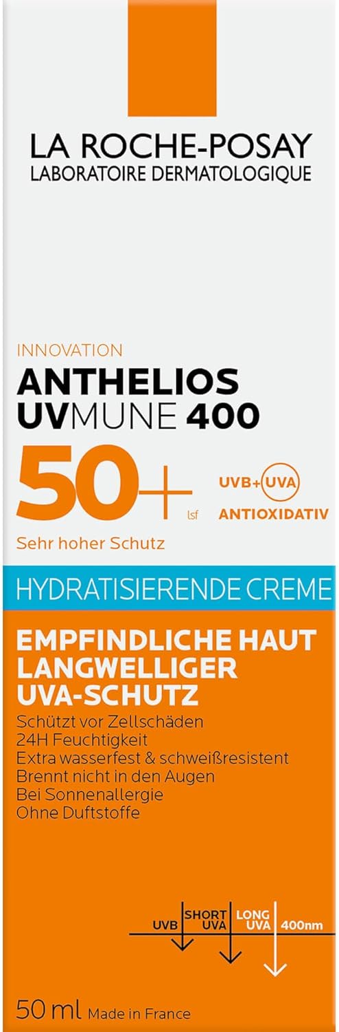 La Roche Posay Anthelios Ultra Sensitive Eyes Anti-Stinging SPF 50+ Cream - 50 Ml