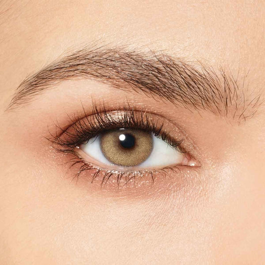 DESĪO DELICIOUS HONEY ATTITUDE ONE-DAY COLOR CONTACT LENS D 0.00 - FLOCALLY