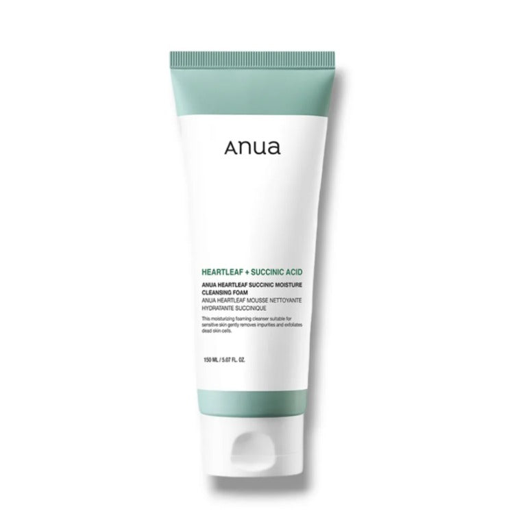 ANUA HEARTLEAF SUCCINIC CLEANSING FOAM