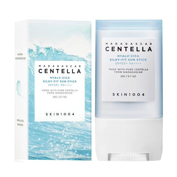 SKIN1004 Madagascar Centella Hyalu-Cica Silky-Fit Sun Stick - FLOCALLY