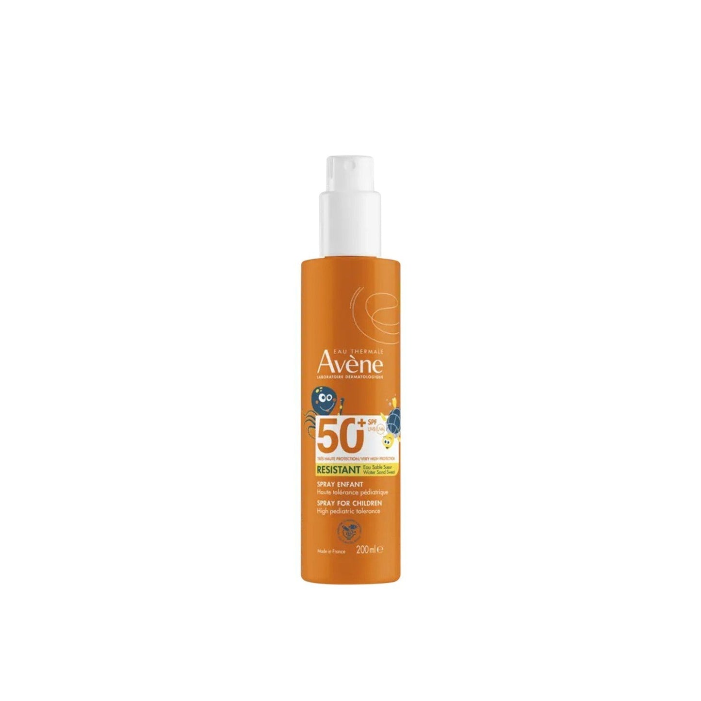 Avène Sun Very High Protection Resistant Sunscreen Spray for Children SPF50+ 200ml