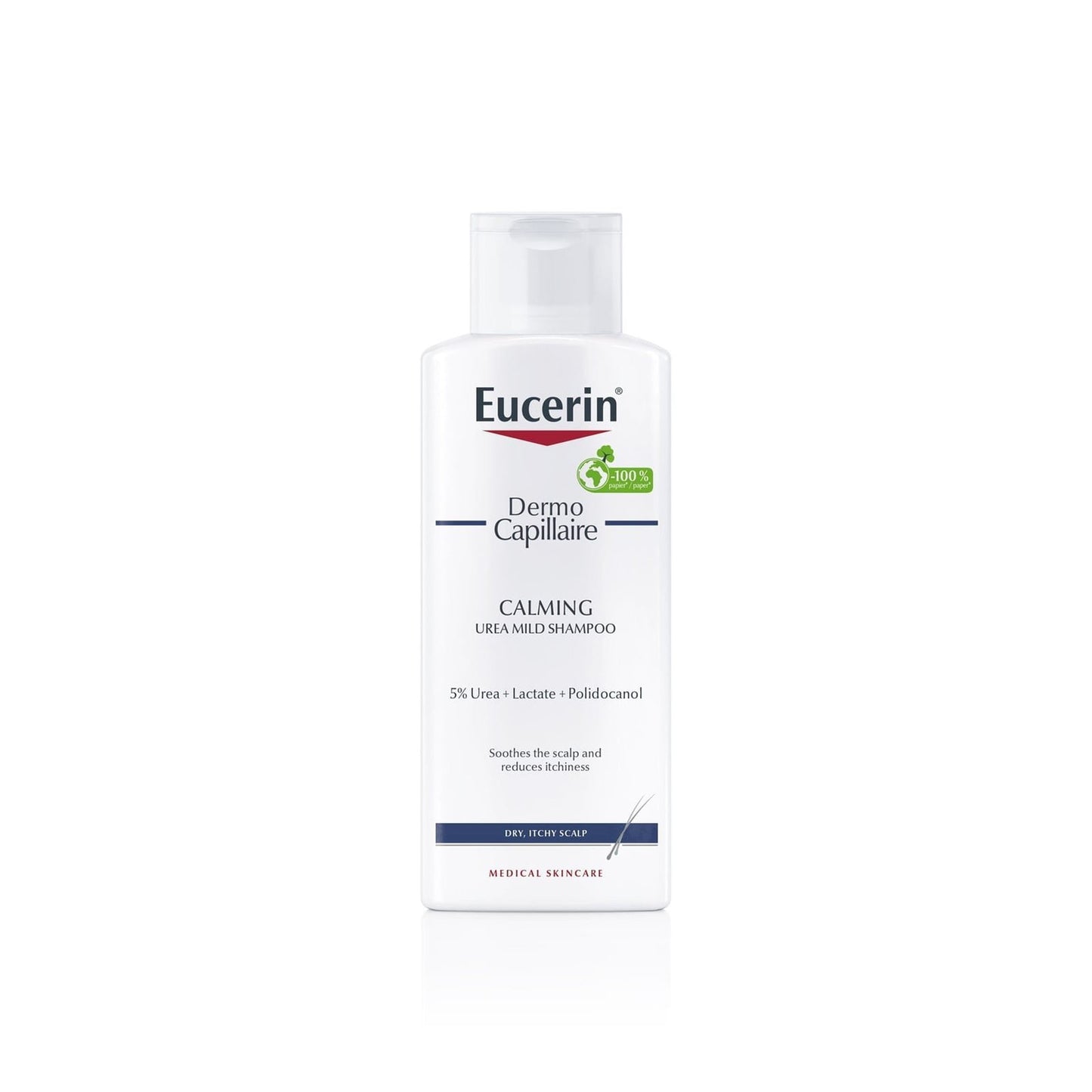 Eucerin DermoCapillaire Calming Urea Shampoo 250ml. - FLOCALLY
