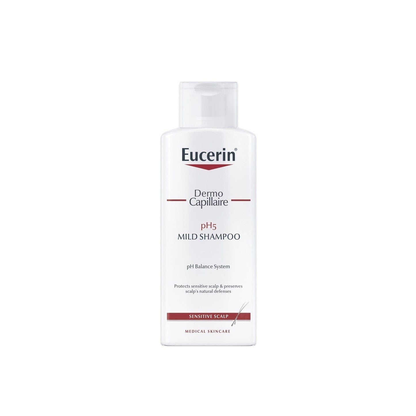 Eucerin DermoCapillaire pH5 Shampoo Sensitive Scalp 250ml. - FLOCALLY