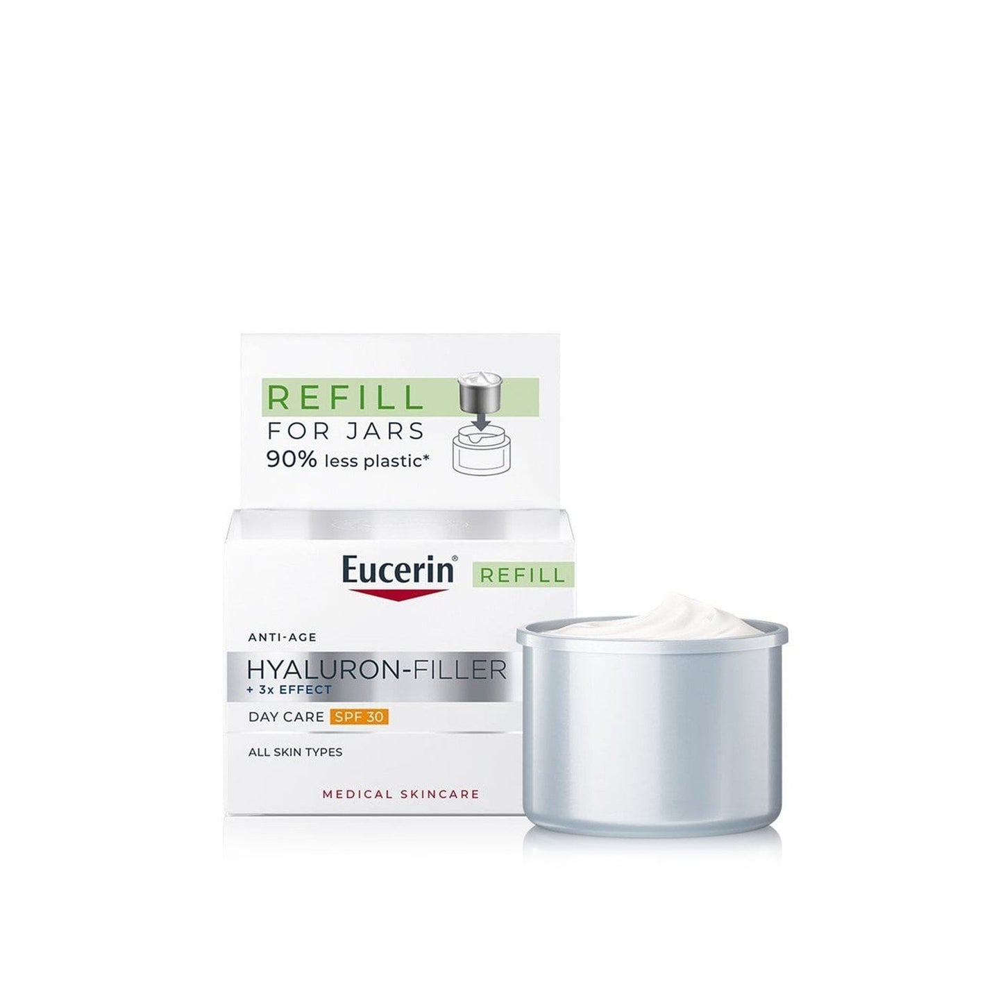 Eucerin Hyaluron-Filler 3x Effect Day Cream SPF30.