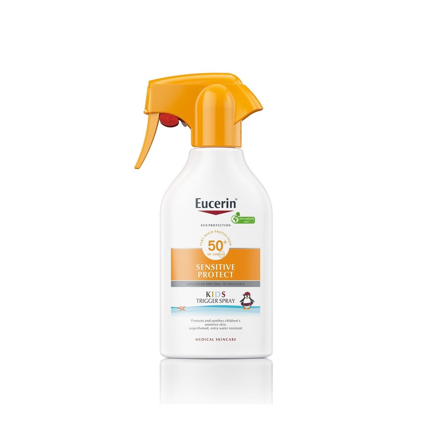Eucerin Sun Sensitive Protect Kids Trigger Spray SPF50+ Sunscreen 250ml.
