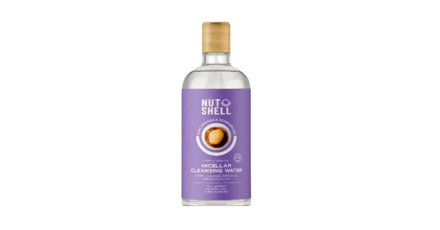 Nutshell Macadamia & Rose Water Micellar Cleansing Water. - FLOCALLY