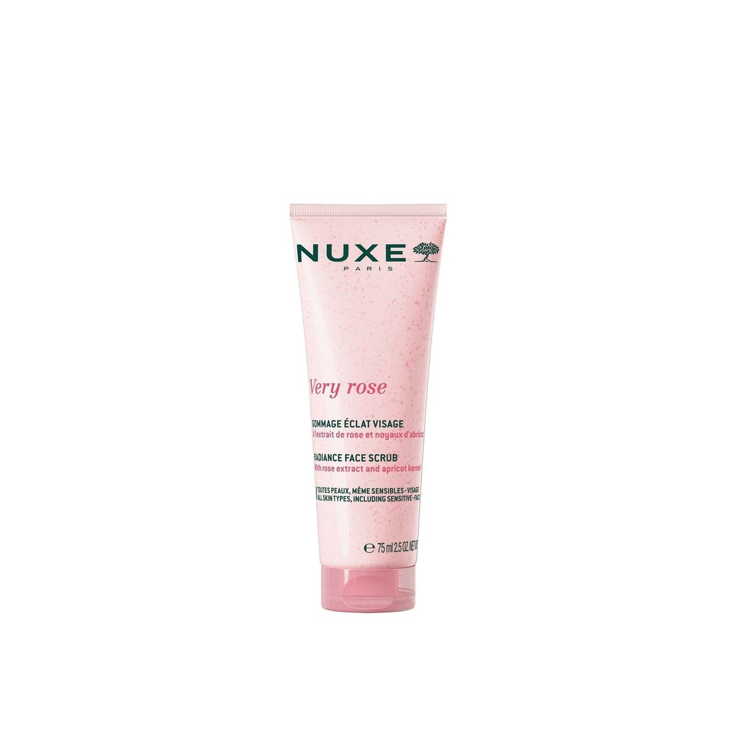 NUXE Very Rose Radiance Face Scrub 75ml . - FLOCALLY
