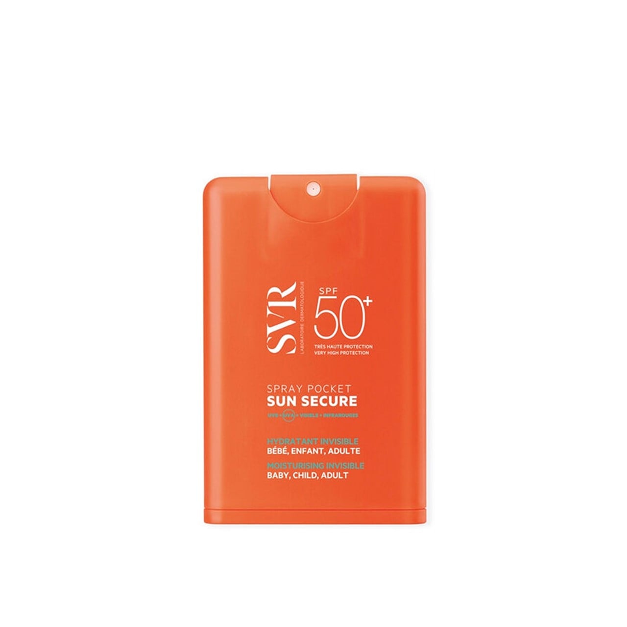 SVR Sun Secure Moisturizing Invisible Pocket Spray Sunscreen SPF50+ 20ml