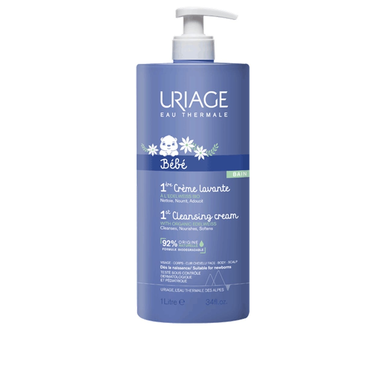 Uriage Baby 1st Cleansing Cream - FLOCALLY