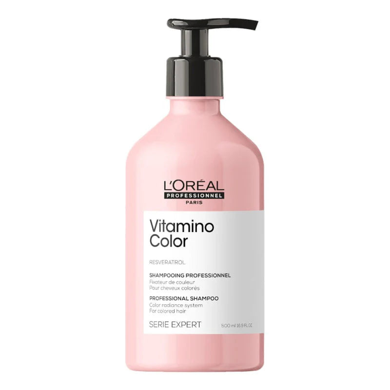 L'Oréal Professionnel Série Expert Vitamino Color Shampoo.