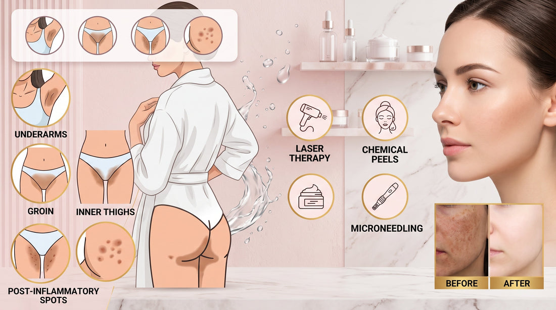 Dark Spots & Intimate Area Pigmentation? The Ultimate Clinical Whitening Guide!