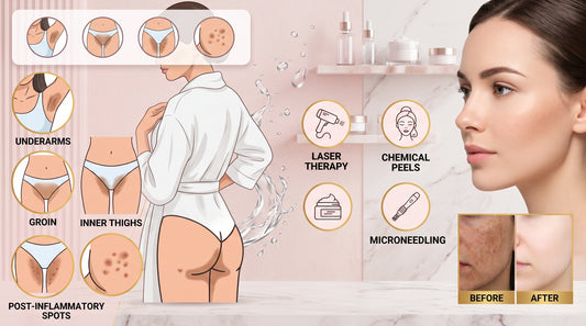 Dark Spots & Intimate Area Pigmentation? The Ultimate Clinical Whitening Guide!