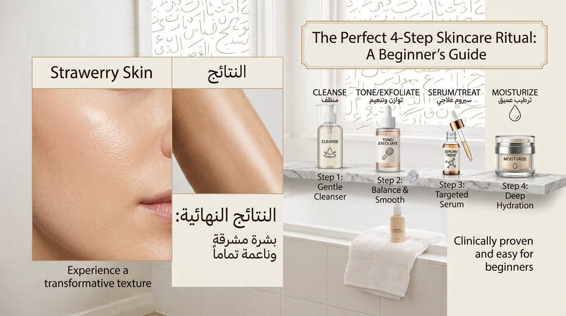 Beginner's Guide to the Perfect 4-Step Skincare Ritual