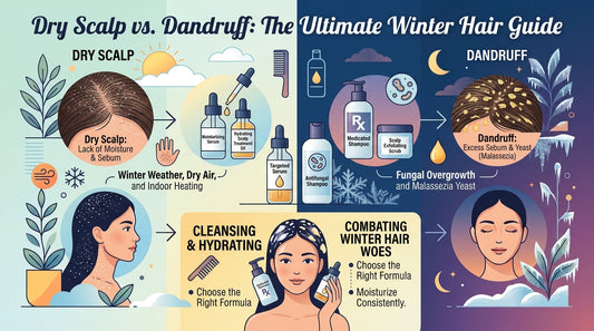 Dry Scalp vs. Dandruff: The Ultimate Winter Hair Guide