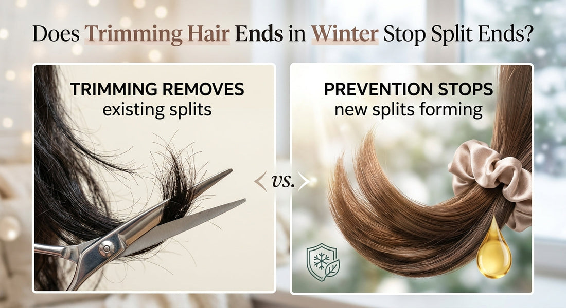 Does Trimming Hair Ends in Winter Stop Split Ends?