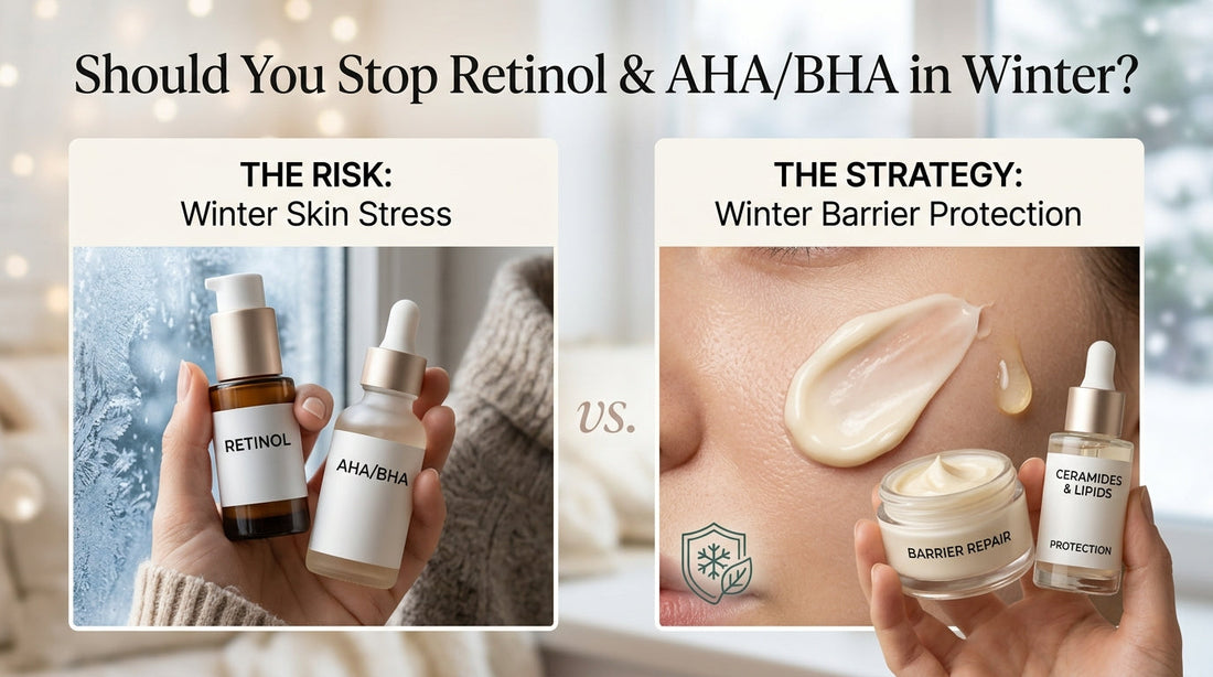 Should You Stop Retinol & AHA/BHA in Winter?