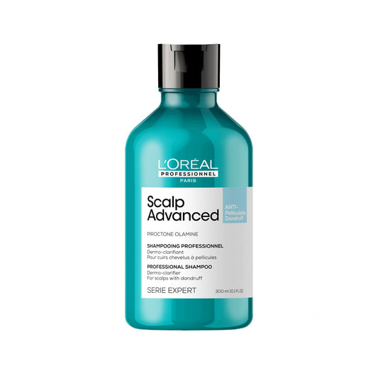 L'Oréal Professionnel Serie Expert Scalp Advanced Anti-Dandruff Shampoo.