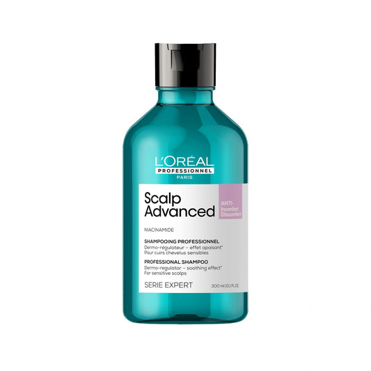 L'Oréal Professionnel Serie Expert Scalp Advanced Anti-Discomfort Shampoo.