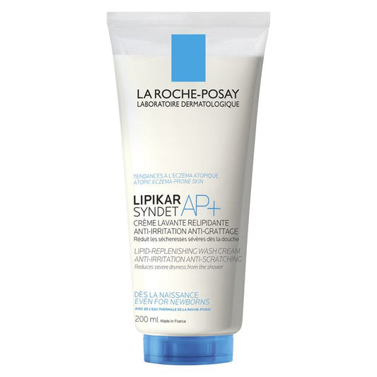 La Roche Posay Lipikar Syndet AP+ 200ML - Gentle Cleanser for Dry Skin