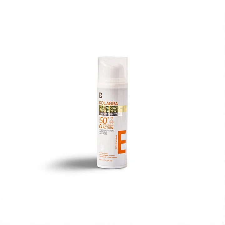 Kolagra Ultra Sunscreen Triple action SPF50+ - FLOCALLY