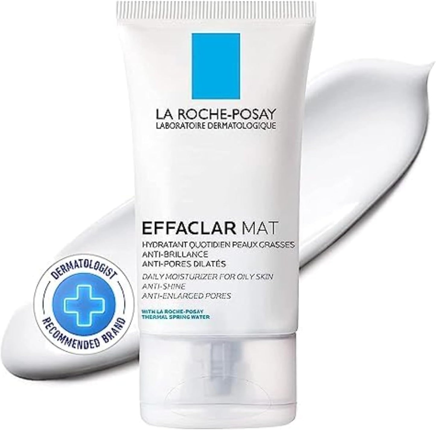 La Roche Posay EFFACLAR MAT Sebo-Regulating Moisturizer - Anti Shine and Anti Enlarged Pores - 40 ml
