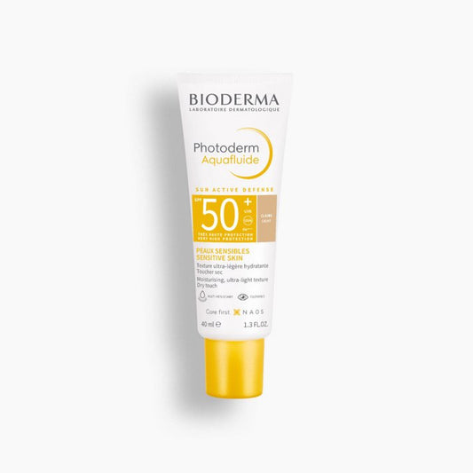 Photoderm
   PHOTODERM AQUAFLUIDE SPF50+ Light-Tint - FLOCALLY