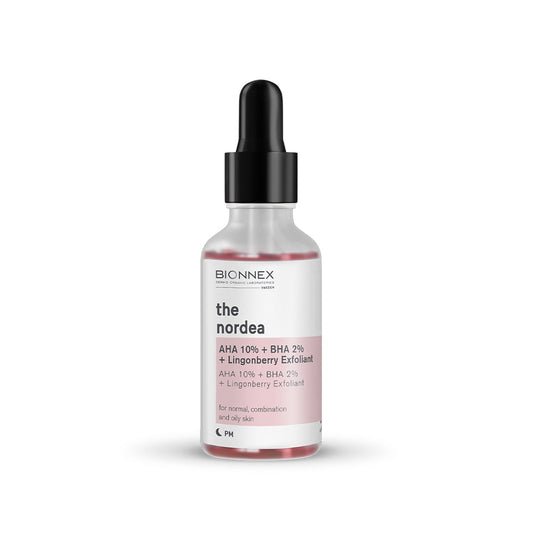 THE NORDEA AHA 10% + BHA 2% + Lingonberry Exfoliant Serum
