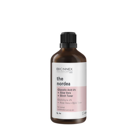The Nordea Glycolic acid 4% & aloe vera  toner