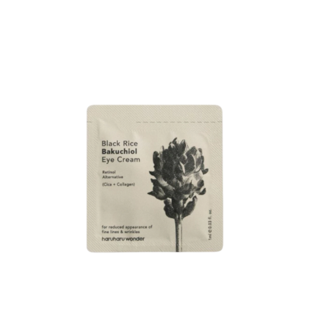[Sachet] haruharu wonder Black Rice Bakuchiol Eye Cream - FLOCALLY