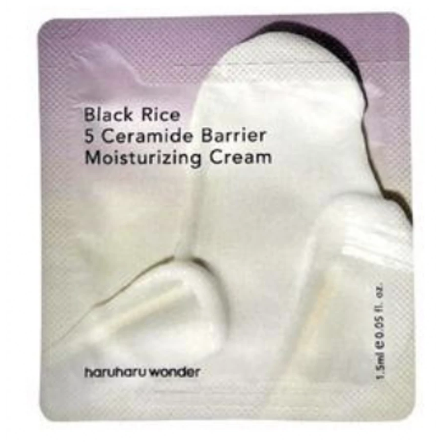 [Sachet] haruharu wonder Black Rice 5 Ceramide Barrier Moisturizing Cream - FLOCALLY
