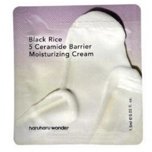 [Sachet] haruharu wonder Black Rice 5 Ceramide Barrier Moisturizing Cream - FLOCALLY