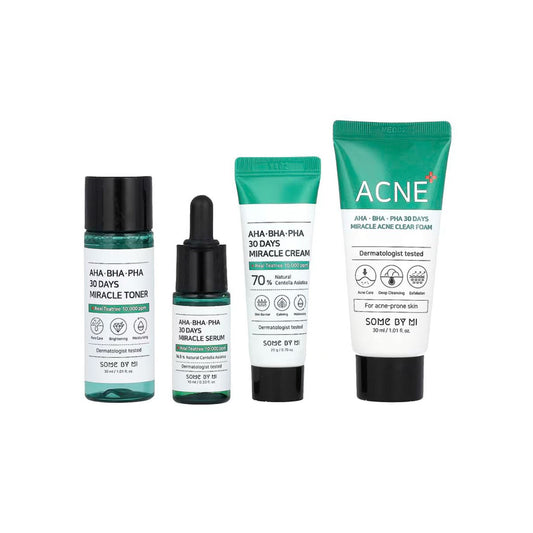 SOME BY MI AHA BHA PHA 30 Days Miracle AC SOS Kit - FLOCALLY