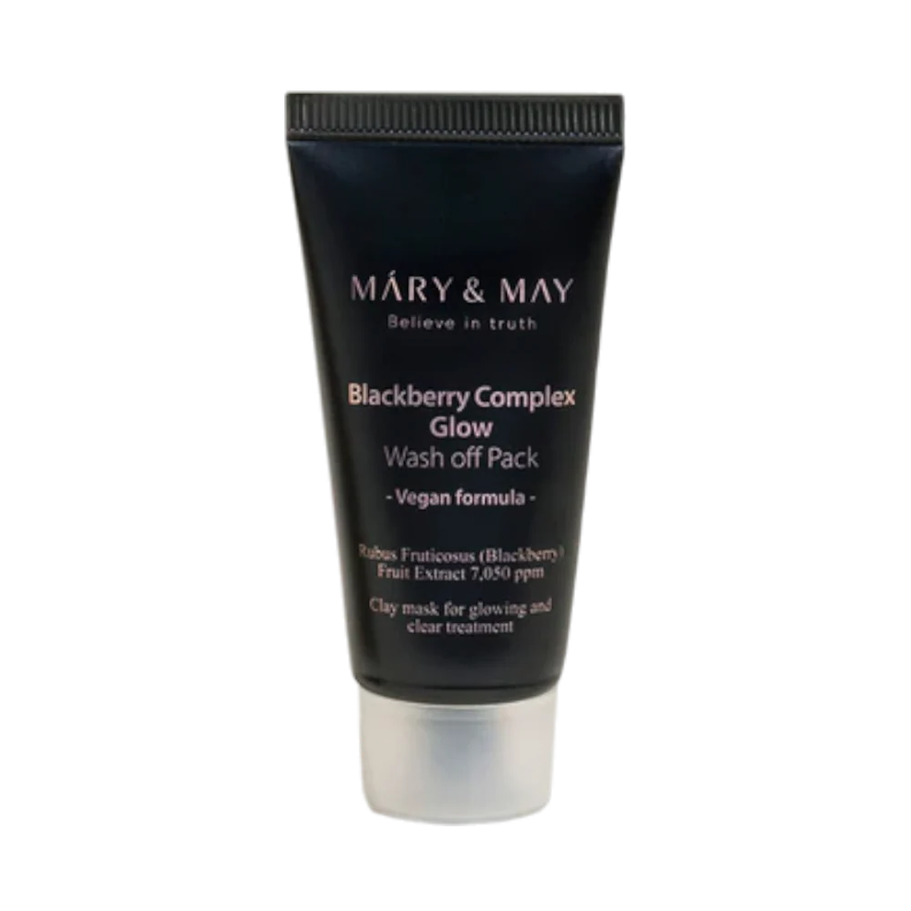 Mary&May Blackberry Complex Glow Off Wash Pack - FLOCALLY