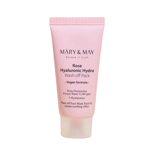 Mary&May Rose Hyaluronic Hydra Wash Off Pack - FLOCALLY