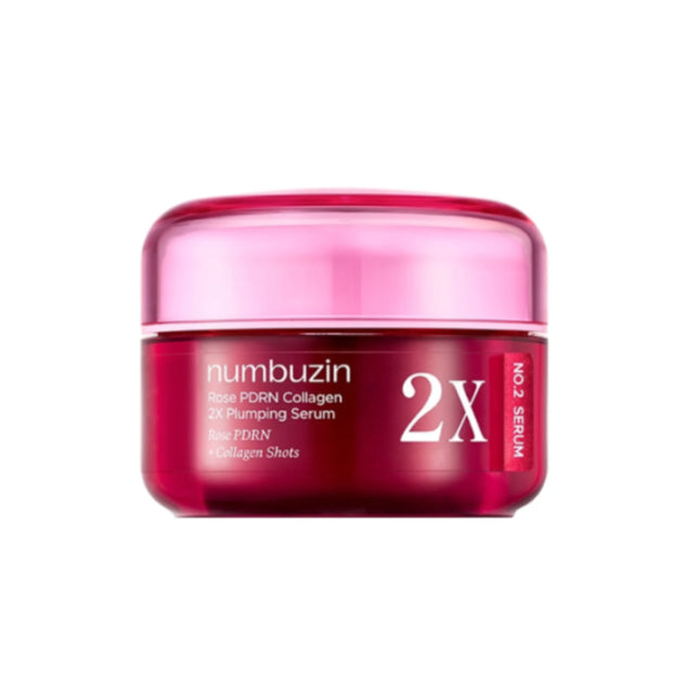 Numbuzin No.2 Rose PDRN Collagen 2X Plumping Serum - FLOCALLY