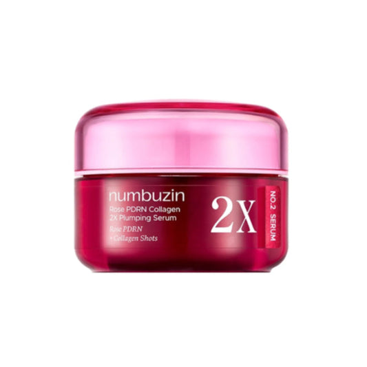 Numbuzin No.2 Rose PDRN Collagen 2X Plumping Serum - FLOCALLY