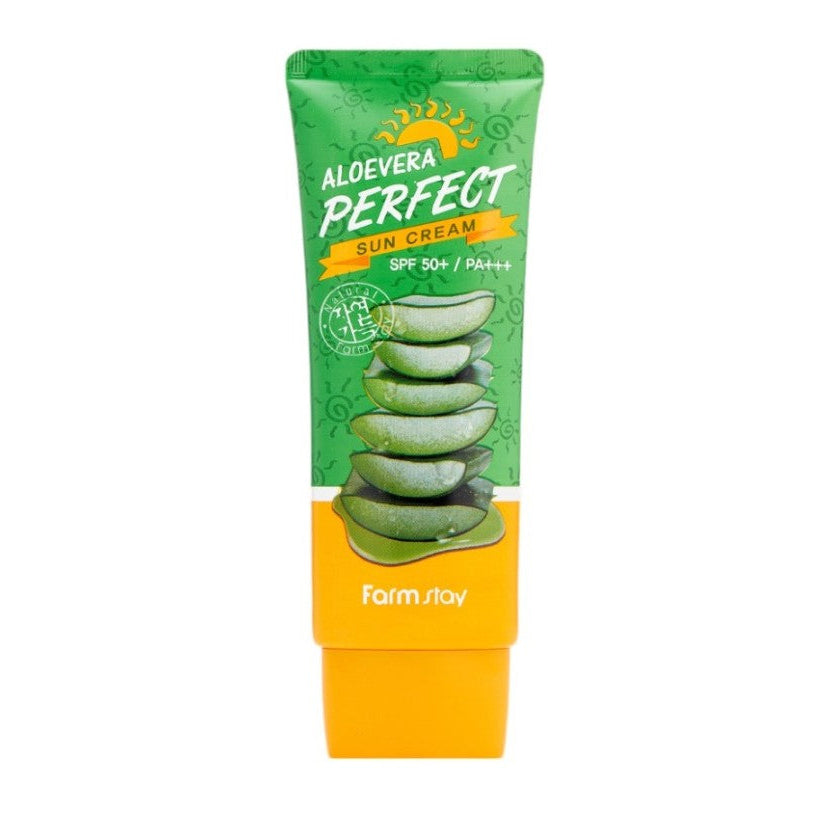 Farm Stay Aloevera Perfect Sun Cream SPF50 SSC004 - FLOCALLY