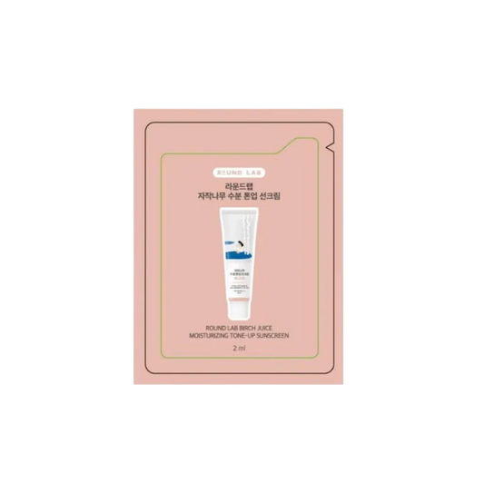 ROund Lab Birch Juice Moisturizing Tone-Up Sunscreen Pouch 2ml