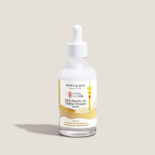 MARY & MAY - Rice Niacin 10% Triple Vitamin Serum - FLOCALLY