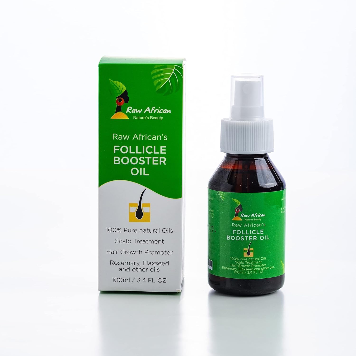 Raw African Follicle Booster Oil - FLOCALLY