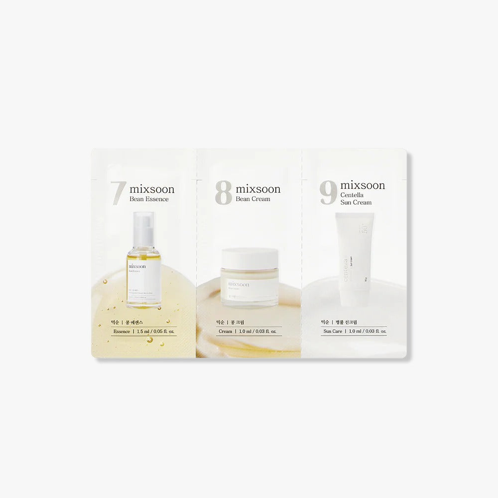 Mixsoon Bean Essence - Bean Cream - Bean Sun Cream - FLOCALLY
