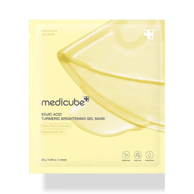 Medicube Kojic Acid Turmeric Brightening Gel Mask (1PC) - FLOCALLY