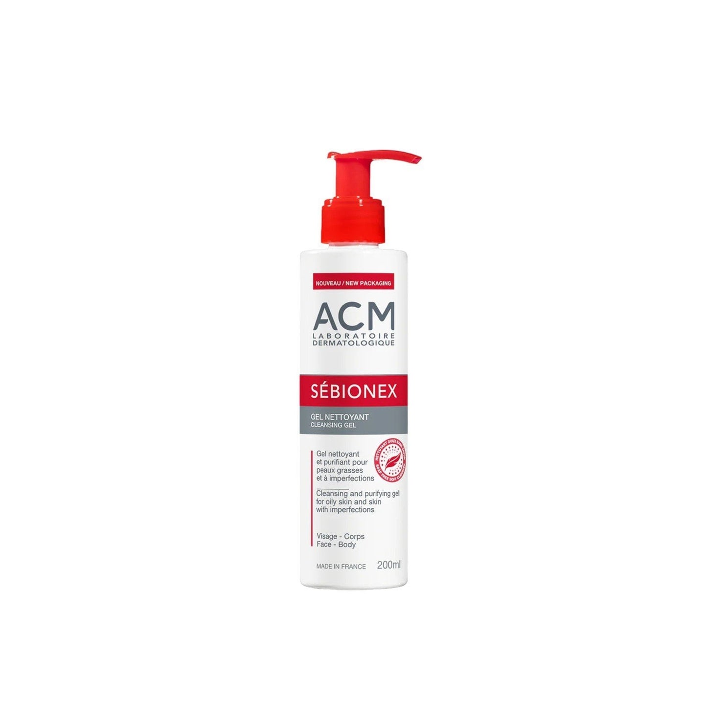 ACM Laboratoire Sébionex Cleansing Gel 200ml - FLOCALLY