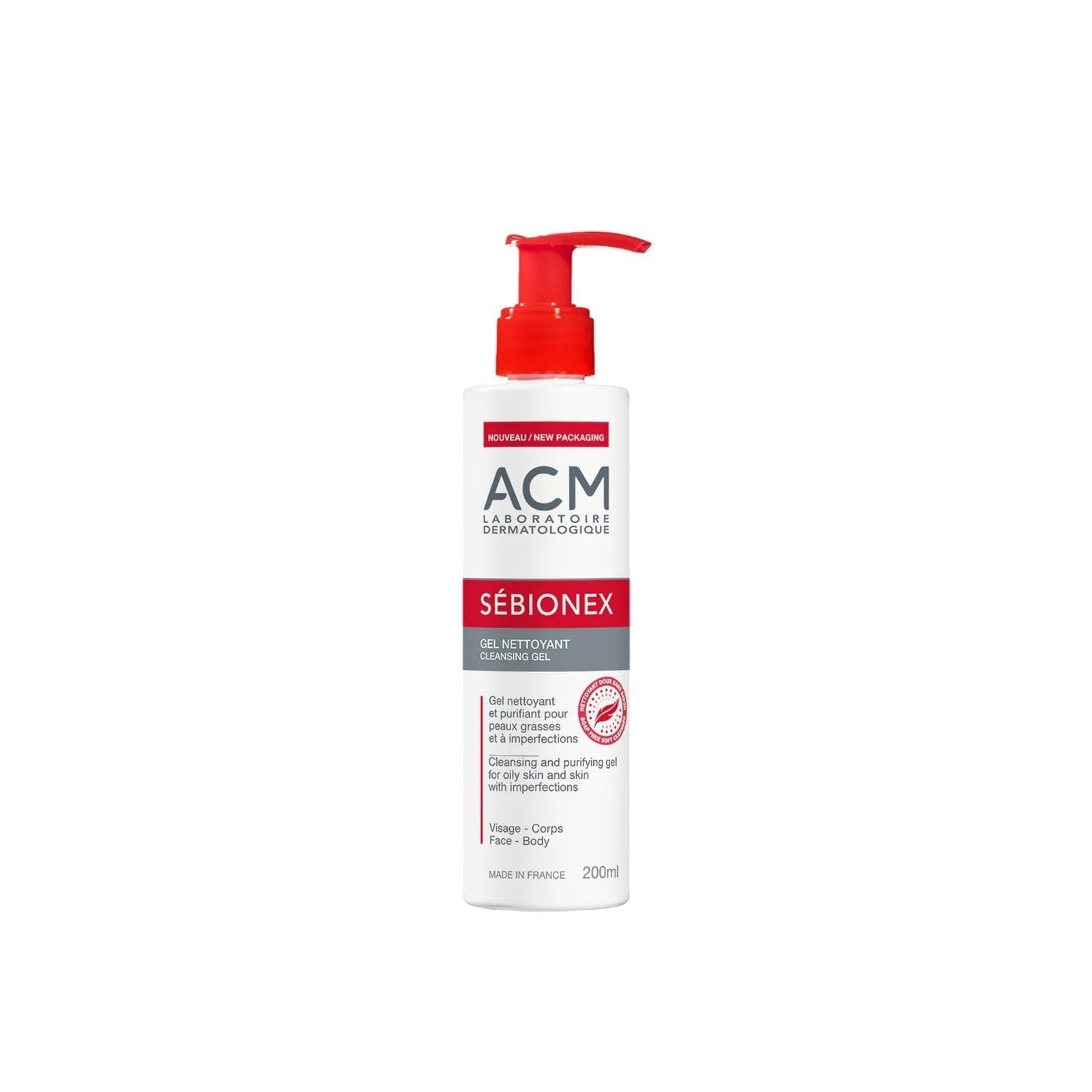 ACM Laboratoire Sébionex Cleansing Gel 200ml - FLOCALLY