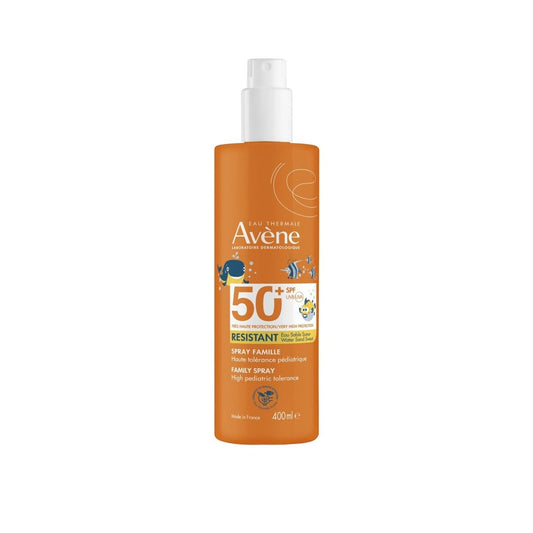 Avène Sun Very High Protection Resistant Family Spray SPF50+ Sunscreen 400ml