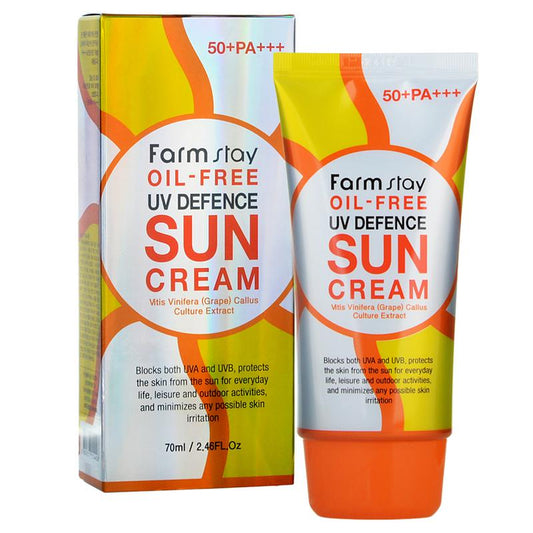 FARMSTAY OIL-FREE UV DEFENCE SUN CREAM SSC001 - FLOCALLY