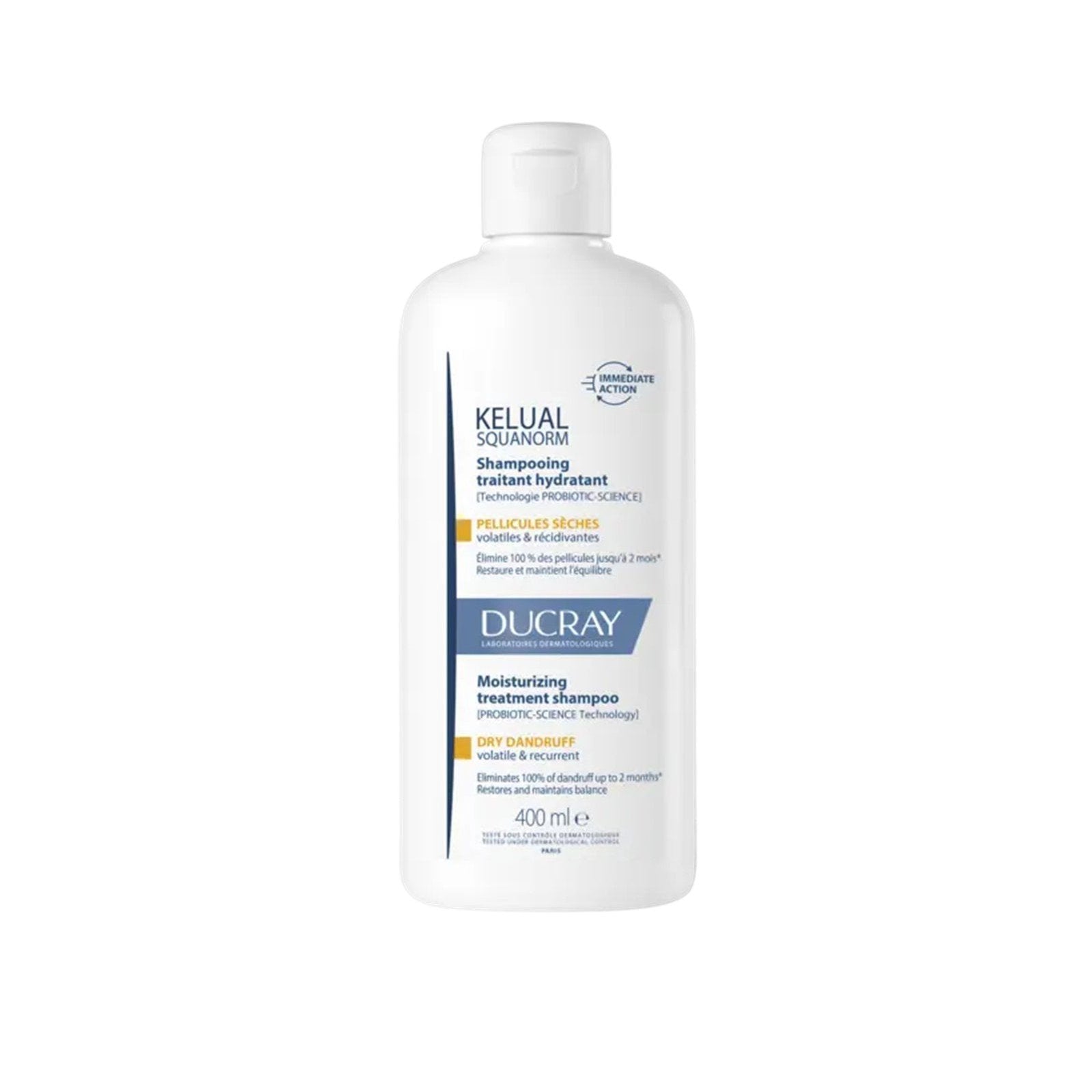 Ducray Kelual Squanorm Dry Dandruff Moisturizing Treatment Shampoo 100ml - FLOCALLY